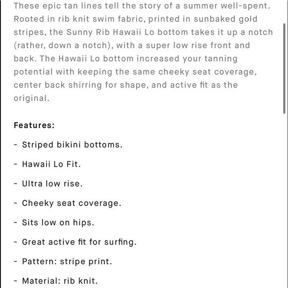 🔥🌴Billabong Sunny Hawaii Bikini 2 piece swim set - Picture 14 of 15